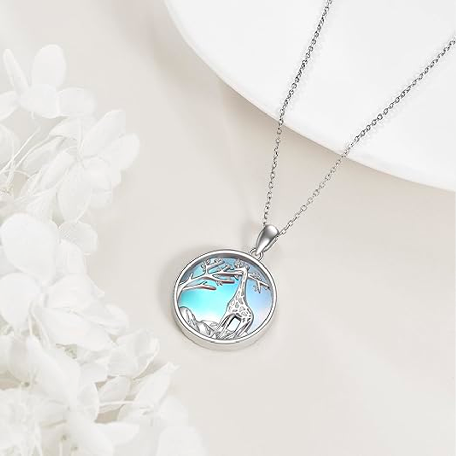 Lunar Giraffe Necklace