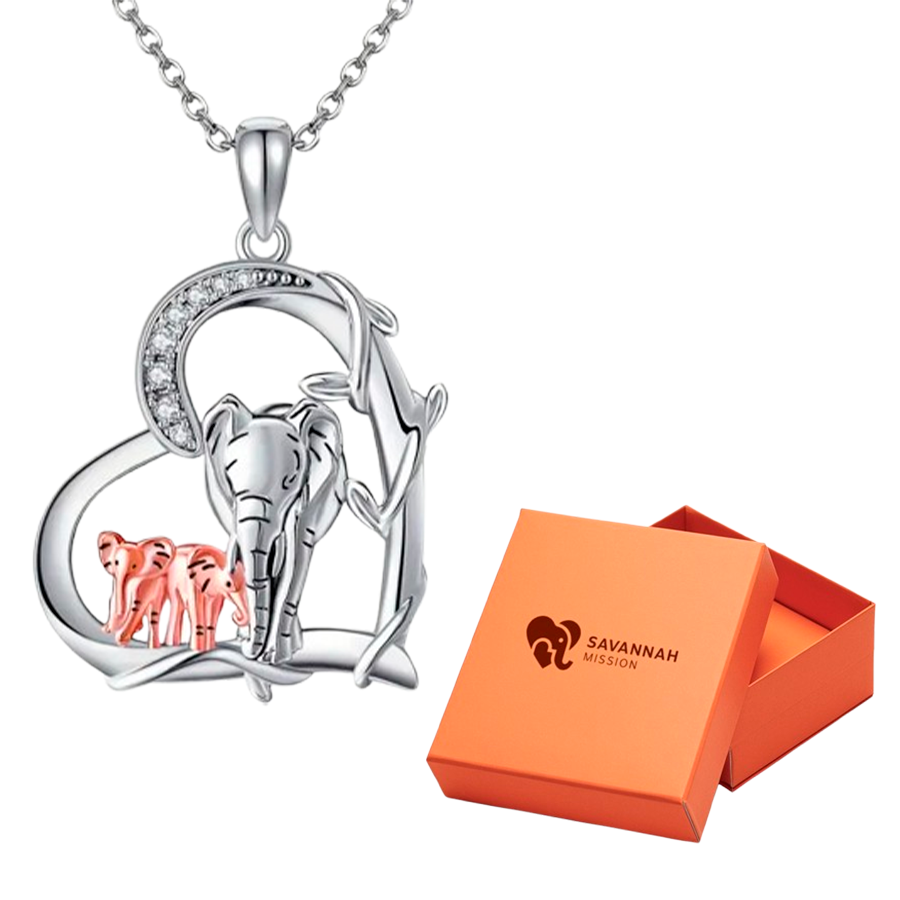 Mommy Elephant Necklace